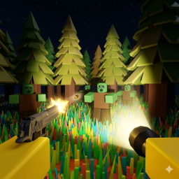 Survive The Zombies at Night