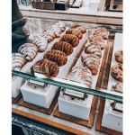 Happy croissant family