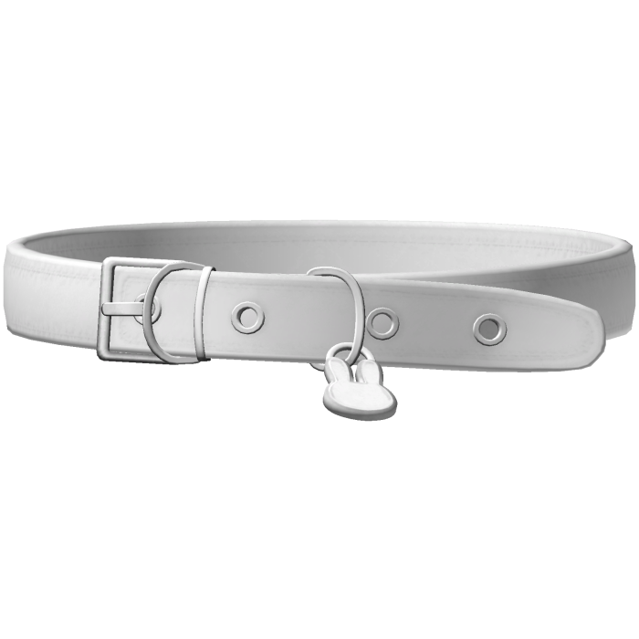 3.0 cute bunny collar in white