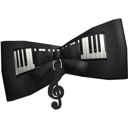 ♫ black piano bow 🎹