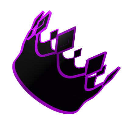 Cartoony Purple Crown Roblox item