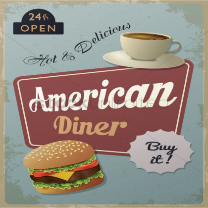 diner poster Roblox decal