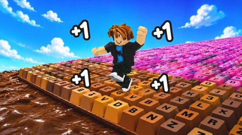 +1 Jump Keyboard Escape | Chocolate & Candy
