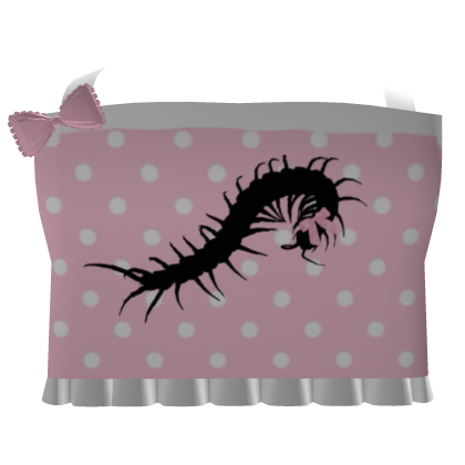 creepy kawaii cutecore centipede tank top