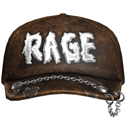 Rage Brown Distressed Cap Roblox item