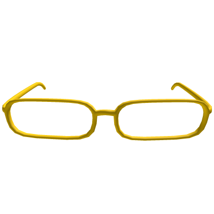 Yellow glasses Roblox item
