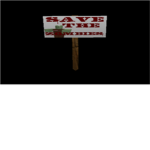 save the zombies protest