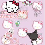 Hello kitties clothing shop