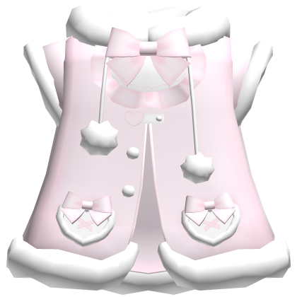 cute fluffy cozy winter coat in pink thumbnail