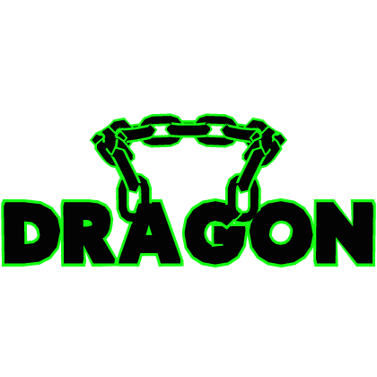 Cartoony Green Dragon Chain Roblox item
