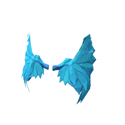 Low poly wings/sword
