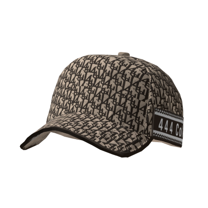 Gorra Oblique De Diseñador Brown