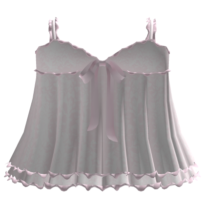 cute ruffle dress w bow - baby pink lace 3.0