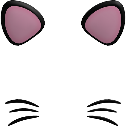 cat ears with whiskers