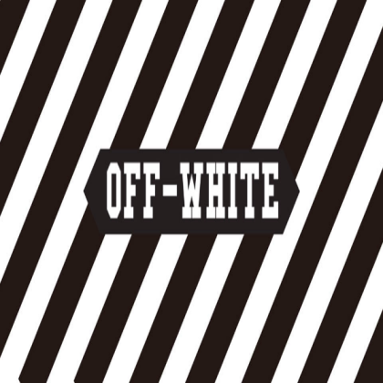 off white logo Roblox decal