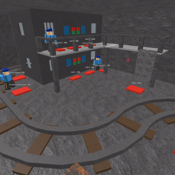 ★Cart Ride Tycoon Through a Jail★