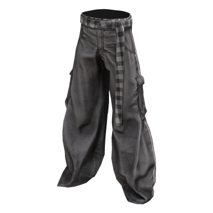 Cargo Trousers-White