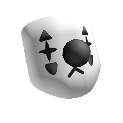 Classic Clown Mask Hat Grey Roblox item