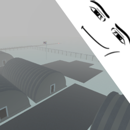 The Man Face Military Base.