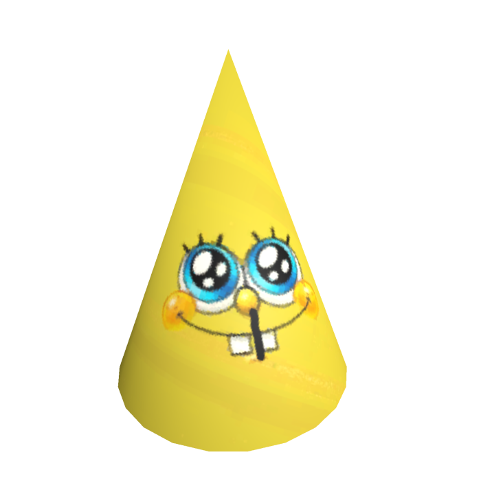 Sponge-bob freakbob party hat