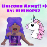 Unicorn Army!! =)