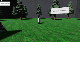 There's a jeff in woods