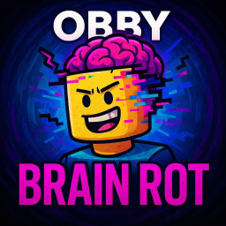 🌈 Mega Brainrot Obby - Win for amazing rewards!