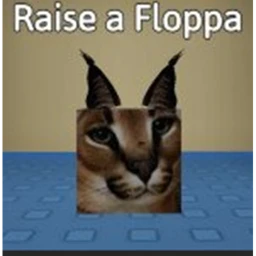 raise a floppa  icon