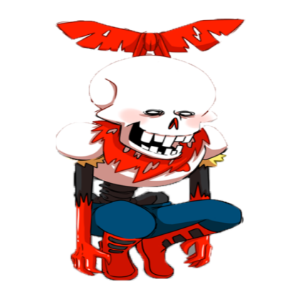 Bitty Horror Papyrus Roblox decal