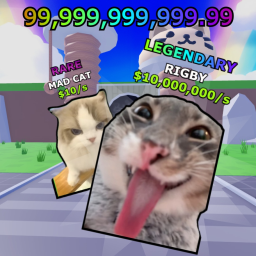 Steal a 2D Meme [CATS] official Roblox game thumbnail