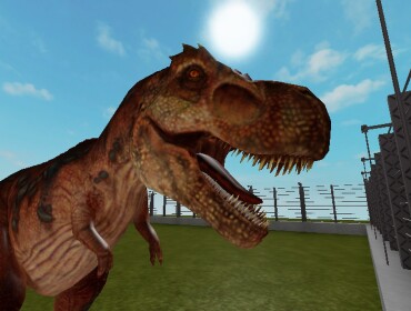 Parque jurassico em Dinossauro