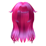 Pink Foxy Anime Hair