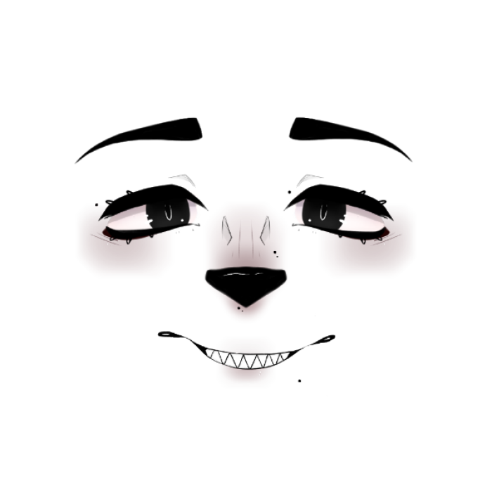 Charming Shark Grin Eyes Roblox decal