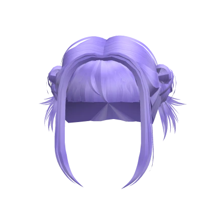Purple Kawaii Punk Buns Roblox item thumbnail