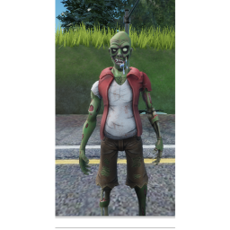 Realistic zombie fight