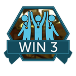 3 Wins