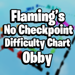 Flaming's No Checkpoint Difficulty Chart Obby