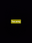 Toes army of the generation