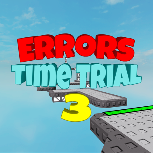 Errors Time Trial 3 official Roblox game thumbnail