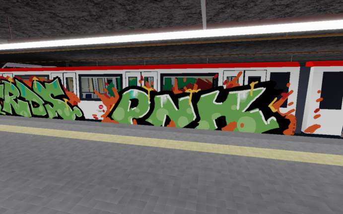 Graffiti Metro Barcelona L2 screenshot 4