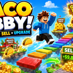 Go through the obby to get tacos
