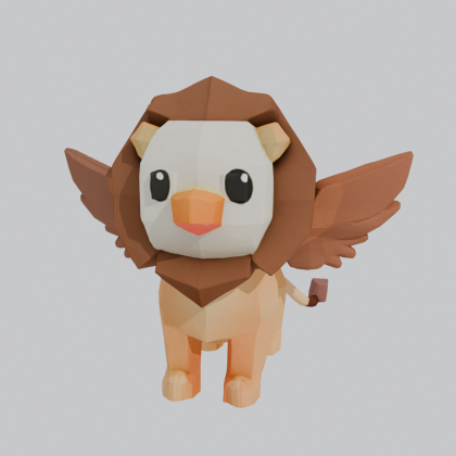 Low Poly Pets - Fantasy Pet Pack (18 Models) preview 5