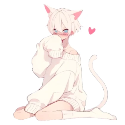 Cute Catboy Cape Roblox item render