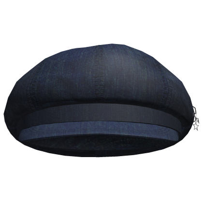 Simple Streetwear Newspaper Cap (Navy)