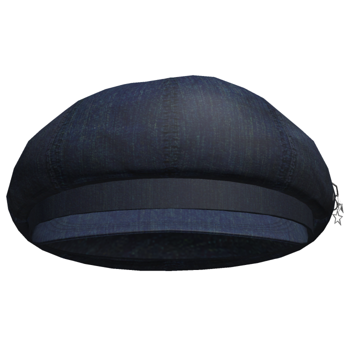 Simple Streetwear Newspaper Cap (Navy)