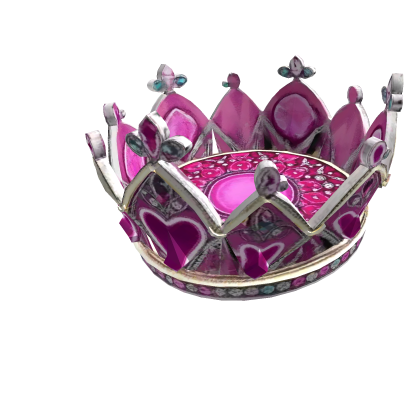 A shiny Royal Gothic Crown cowered in gemstones 