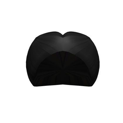 Pigtails Hair Base in Black Roblox item