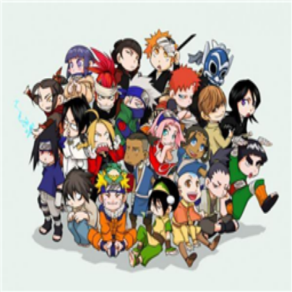 Naruto Little version anime Roblox decal