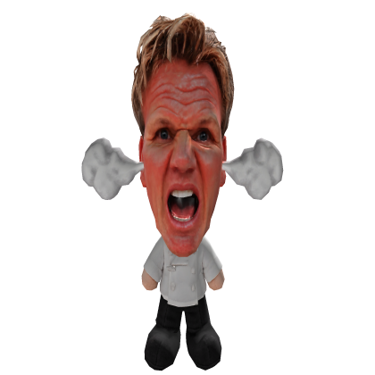 [⏳3D⏳]  Gordon Ramsey Chef Plushie SideKick