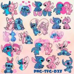 The Love For Stitch and Angel
